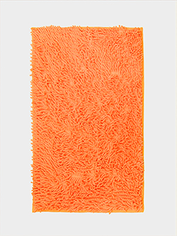 Коврик для туалета 50*50см Макароны AQUADOMER Orange оранжевый 1/40 A014