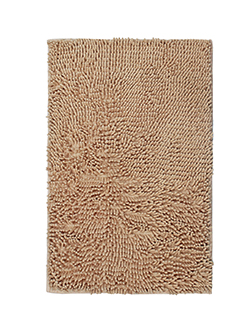 Коврик для ванной 70*140см Макароны AQUADOMER Beige бежевый 1/25 A001