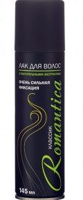 Лак д/волос 145мл Романтика Классик ос/ф черный 04.042.01 (5509)