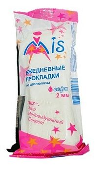 Прокладки ежедневные MiS из целлюлозы ( пленка 20шт ) /54