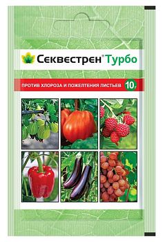 Секвестрен Турбо пакет минеральное удобрение Ваш. хоз 10гр /200шт