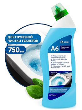 Средство для сантехники GraSS А6 чист и дезин 750мл 125265 1/12