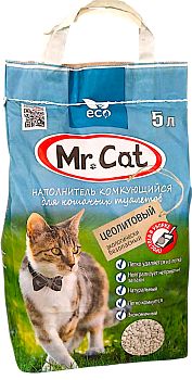 Наполнитель Mr.Cat комкующийся Цеолит 5л 1/280 00-0047689