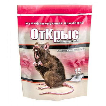 ОтКрыс тесто (15доз) морторат 150г *40шт