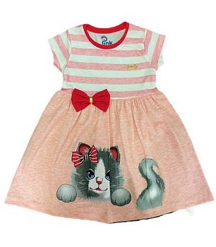 Платье дет. Х.Б. PINK KIDS 2-5л;3-6л Турция 4/20