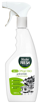 Чистящий спрей  Master FRESH  Экологичный чистящий спрей для кухни с экст. масла лайма 500мл 1/10