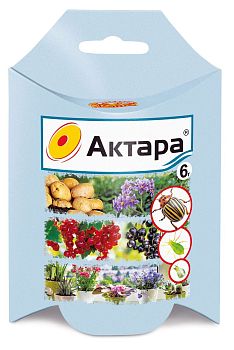 Актара 6гр ВХ (колорадский жук) 1/15шт