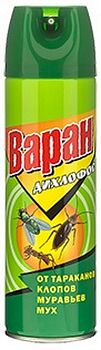 Дихлофос Сибиар "Варан" 200мл.(B15) Универсальный Зеленый 24 шт. 241.12