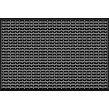 Коврик резиновый 60*90 "Тире" черный