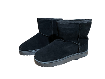 Угги мужские. MAODOU короткие, черные. Z1-1 8пар