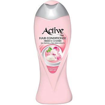 Бальзам-кондиционер д/волос ACTIVE Иран "Экстракт розовой лилии" для нормальных волос 400мл (1451) 1/12