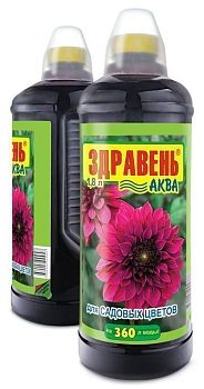Здравень Аква 1,8л садовые цветы ВХ 1/6