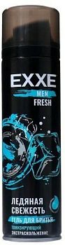 ГЕЛЬ для бритья EXXE FRESH (Тонизирующий)  200 мл/6шт