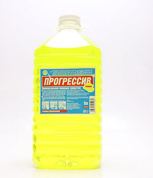Средство моющее унив Прогрессив желтое 5л.(пэт)/2шт