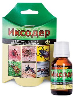 Иксодер от клещей 25мл 1/30 ВашХоз.