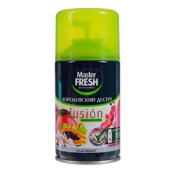 Освежитель Master FRESH Королевский десерт сменный балон 250мл (4654) 1/12