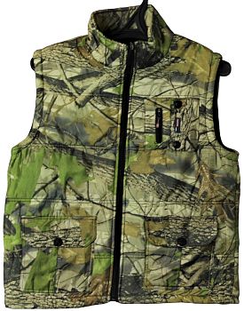 Безрукавка болонь с карманами камуфляж 2XL-6XL 5/150