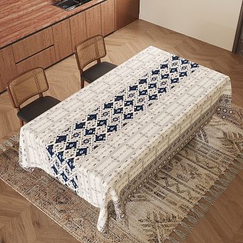 Клеенка столовая из плотного ПВХ на тканев основе (1,4*20м)GXD GX-076A