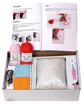 Набор для вязания игрушки Amigurumi Kit Etrofil (Филин)