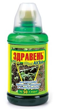 Здравень Аква 0,25л для зеленных культур 1/24