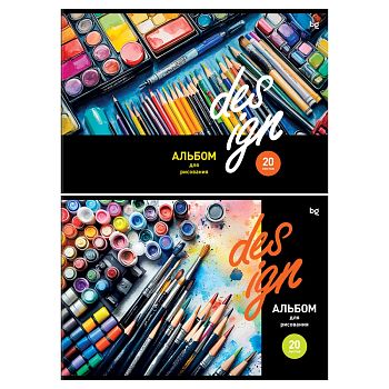 Альбом д/р.20л А4 "Дизайн" эконом (8шт) 378672 08602