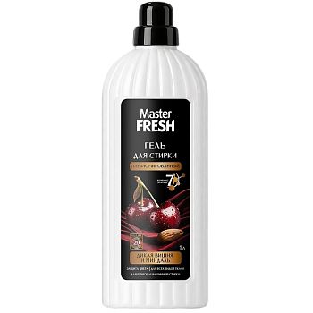 Гель для стирки парфюмир. Master fresh "Дикая вишня и миндаль", 1000мл 1/?