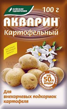 Акварин картофельный минер.удобрение 100гр БХЗ