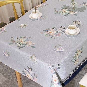 Клеенка столовая из плотного ПВХ на тканев основе (1,4*20м) SBV New-1995A
