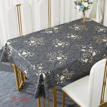 Клеенка столовая из плотного ПВХ на тканев основе (1,37*20м) STY TS-12AB