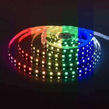 Эл.гирлянда шланг Диодная лента 50м ЦВЕТНАЯ 24LED 1/1