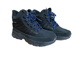 Кроссовки женсике. VITELS 7004-15 шнурок, черные. 8пар