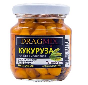 Кукуруза консервированная DRAGMIX 105гр ТУТТИ ФРУТТИ