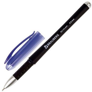 Ручка гелевая BRAUBERG IMPULSE синяя /12шт 