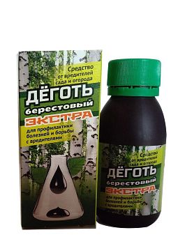 Деготь берестовый ЭКСТА 80мл 1/48 Ваш Хоз.