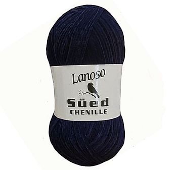 Пряжа SUED CHENILLE 993 синий (в уп.5шт)