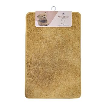Коврик для ванной 50*80см AQUADOMER Teddy Sand 1/50 M01