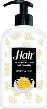 Мыло жидкое Hair Мед и молоко 500мл 1/12 (2765)