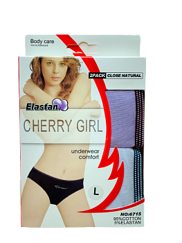 Трусы Ж. мол. 2шт. CHERRY GIRL 6715