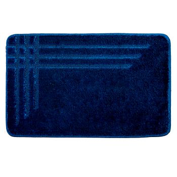 Коврик для ванной 60*100 DKTX Comfort Linea 10мм синий 1/35