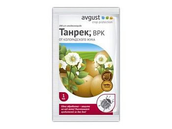 Танрек ампула 1 мл.в пакете от колорадского жука Август 200шт.