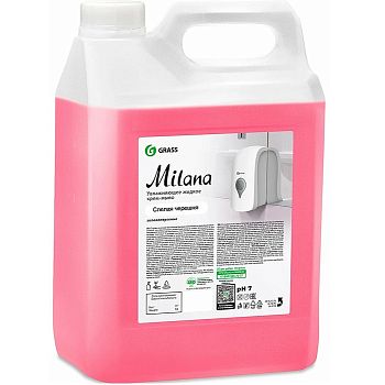 Мыло жидкое крем MILANA спелая черешня 5л 1/? 126405