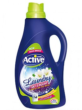 Гель-концентрат д/стирки универс ACTIVE Иран "Альпийские луга" Green 2,5л (1017) 1/6/180