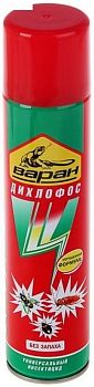 Дихлофос Сибиар "Варан" 145мл.Унив.б/зап Зеленый.24  5-03.01.001.01