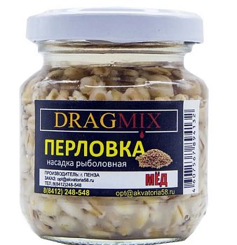 Перловка консервированная DRAGMIX 105гр Мед