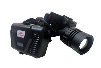 Фонарь аккум на голову  Большой 233 GT-100 1/20
