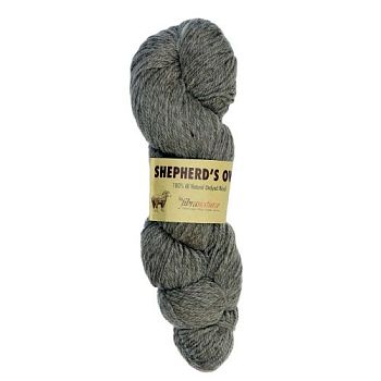 Пряжа SHEPHERD"S OWN 40004 т. серый (в уп.5шт)