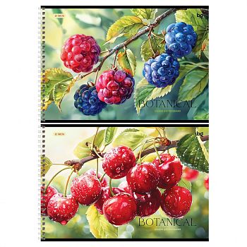 Альбом д/р.32л А5 "Botanical" на гребне 08638 4шт.