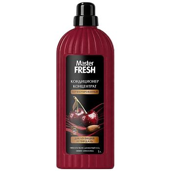 Кондиционер для белья парфюмир. Master fresh "Дикая вишня и миндаль", 1000мл 1/?