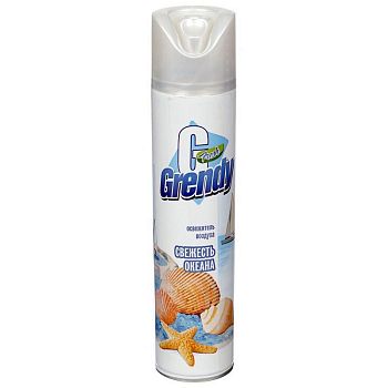 Освежитель "Grendy" Свежесть океана 300мл 1/24шт