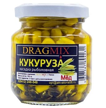 Кукуруза консерв. DRAGMIX 105гр МЕД